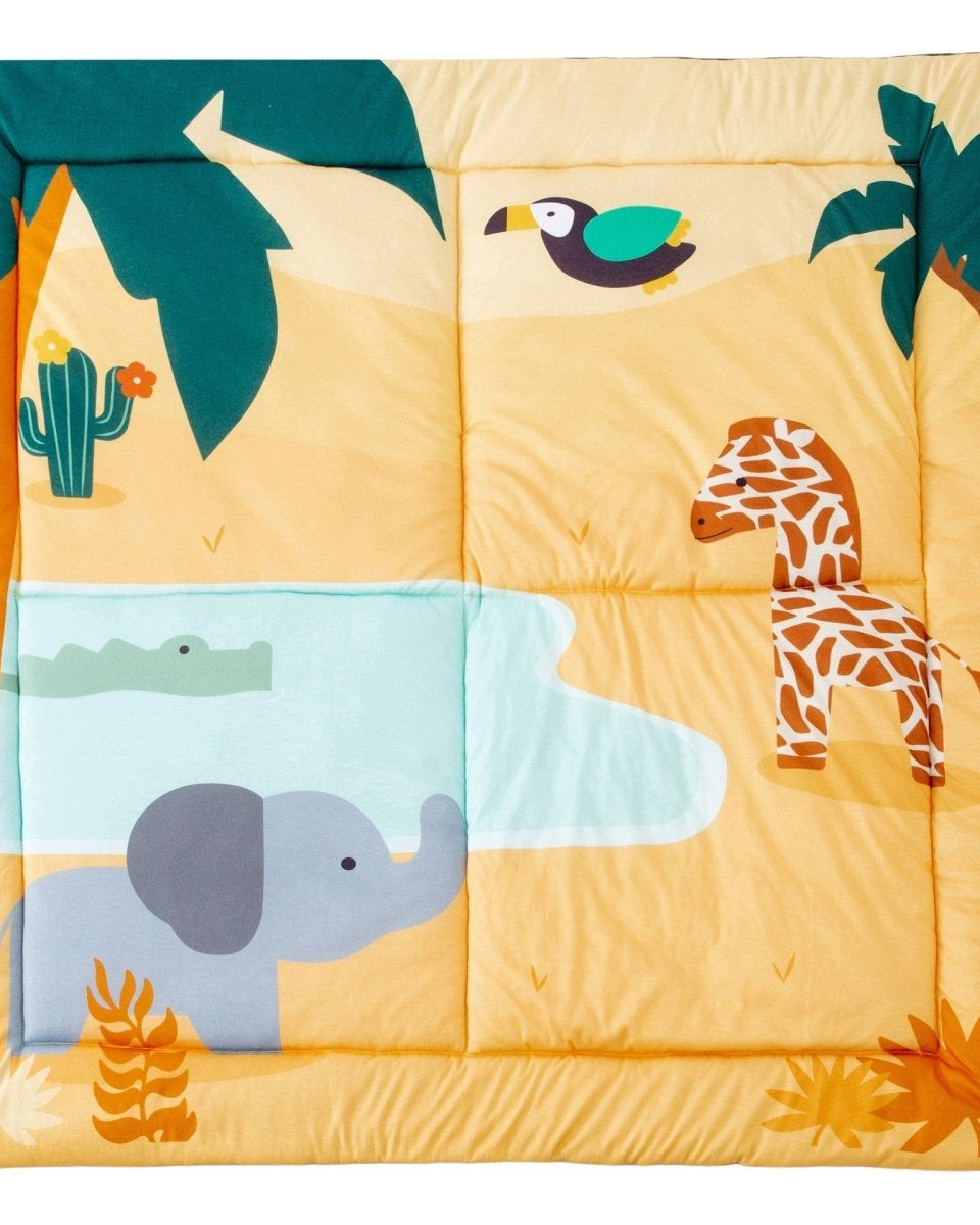 Tapis de jeu patchwork – Jungle - Jouets d'éveil - Boutique LeoLudo - Little Big Friends