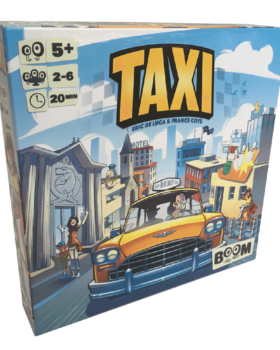 Taxi - Jeux de société - Boutique LeoLudo - Jouets BOOM