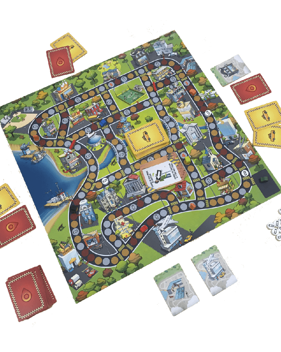Taxi - Jeux de société - Boutique LeoLudo - Jouets BOOM