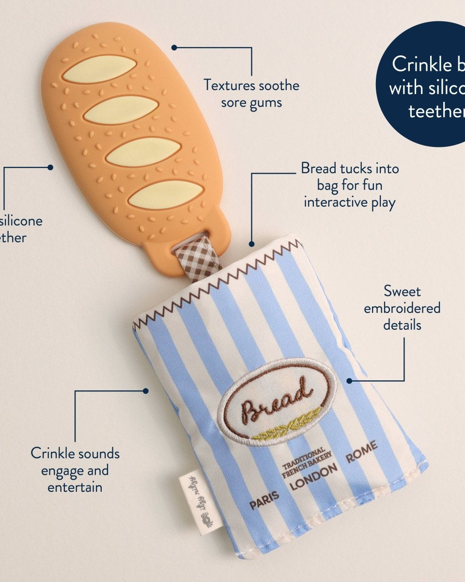Teensy Crinkle™ – Jouet de dentition sensoriel -Jouets d'éveil- Boutique LeoLudo-Itzy Ritzy Canada
