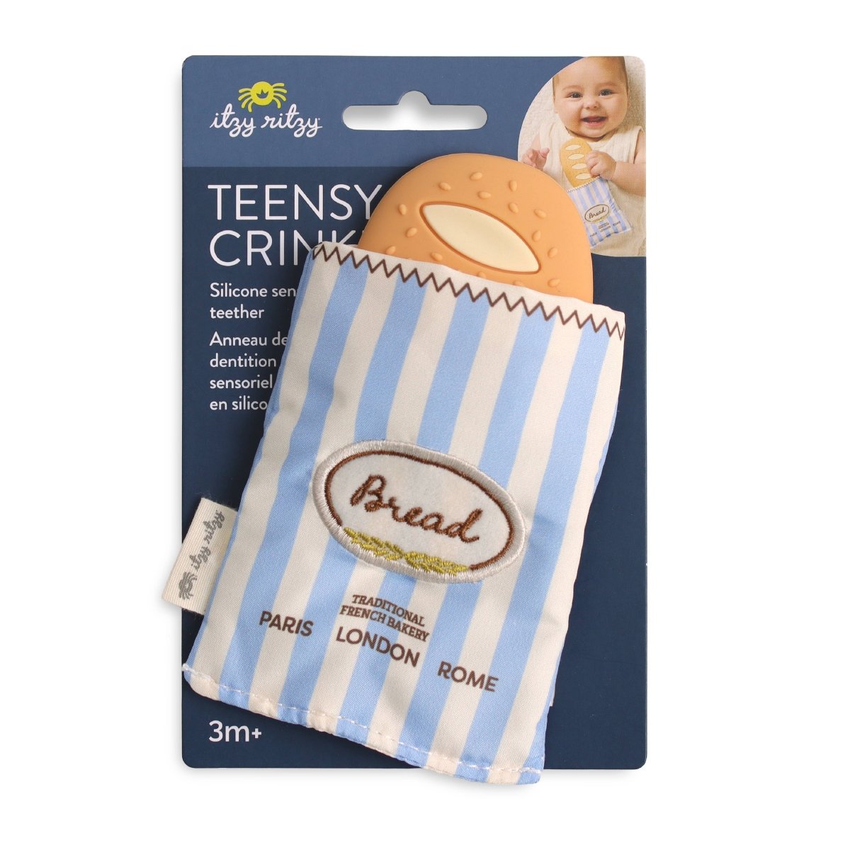 Teensy Crinkle™ – Jouet de dentition sensoriel -Jouets d'éveil- Boutique LeoLudo-Itzy Ritzy Canada
