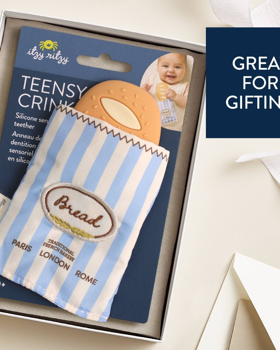 Teensy Crinkle™ – Jouet de dentition sensoriel -Jouets d'éveil- Boutique LeoLudo-Itzy Ritzy Canada