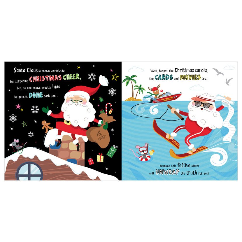 Livre anglais - The Unbelievable Truth About Santa - Livres - Make Believe Ideas - Boutique LeoLudo