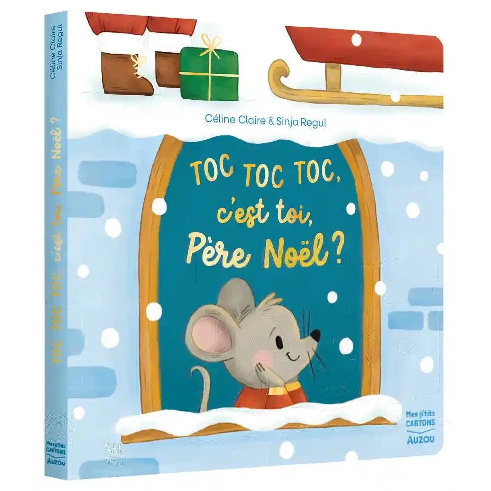 Toc-toc-toc, c'est toi, Père Noël? -Livres- Boutique LeoLudo-Auzou