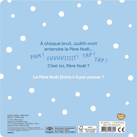 Toc-toc-toc, c'est toi, Père Noël? -Livres- Boutique LeoLudo-Auzou