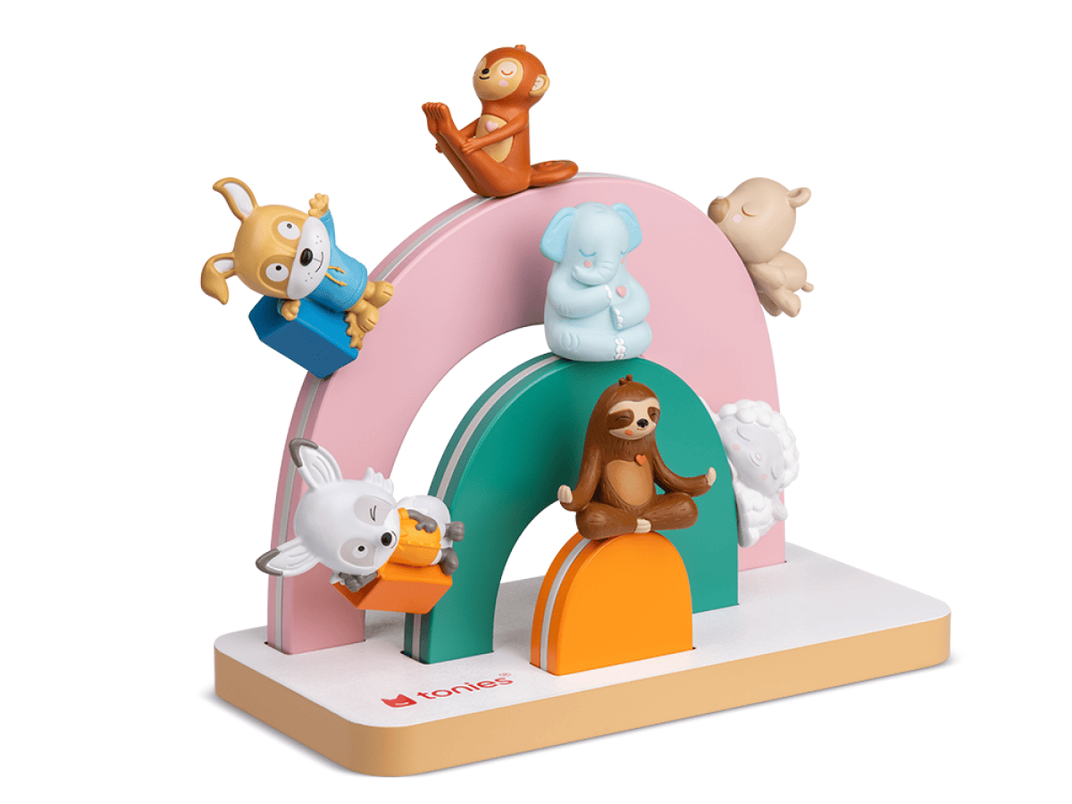 Tonies – Étagère de table Arc-en-ciel pour Tonies et Toniebox -Rangement- Boutique LeoLudo-Tonies