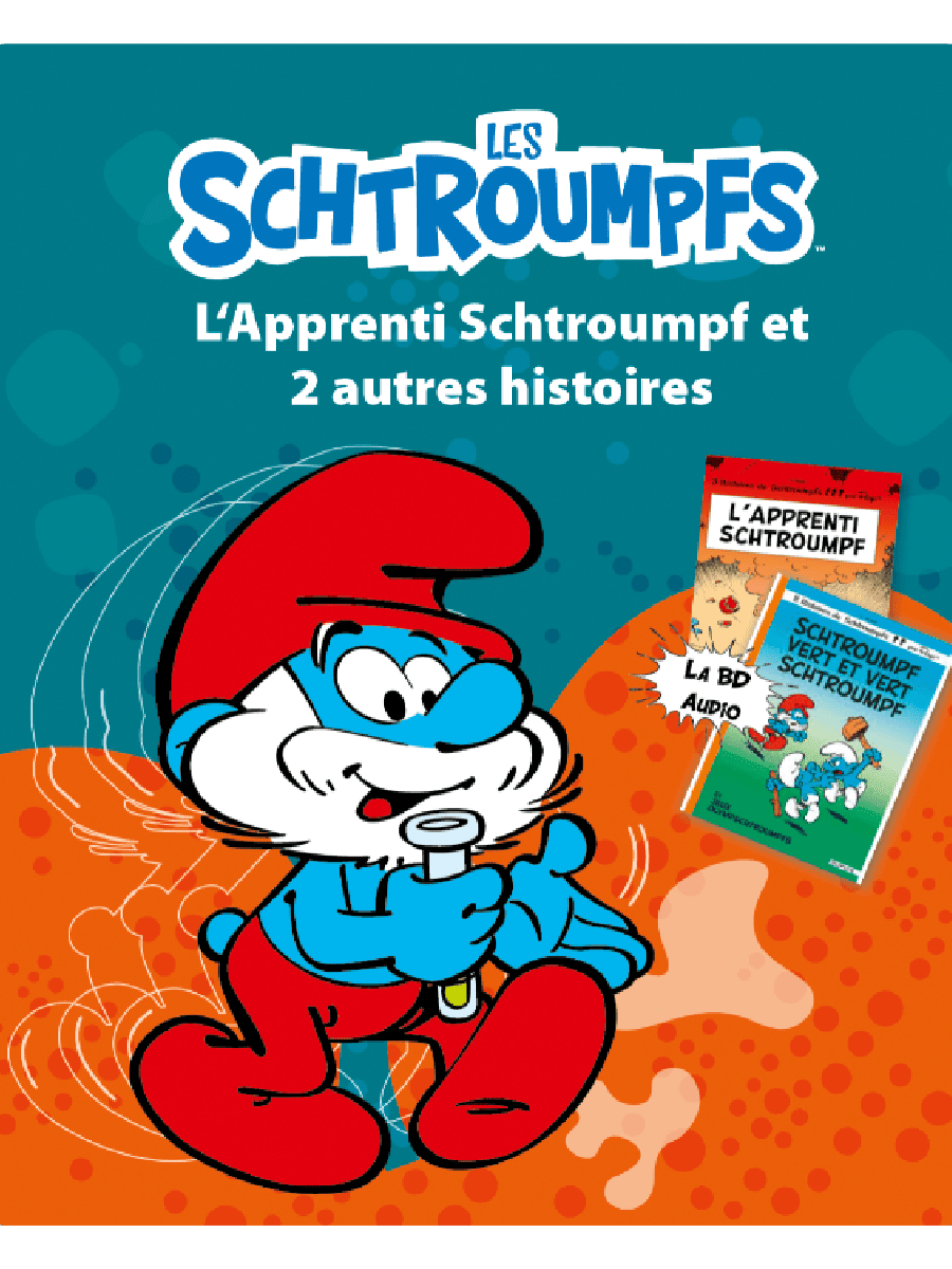 Tonies – Les Schtroumpfs : L'Apprenti Schtroumpf – Figurine audio Tonie 4 ans+ (FR) -Jeux électroniques- Boutique LeoLudo-Tonies