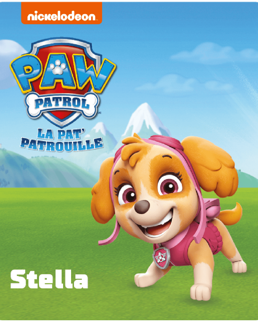 Tonies – Pat' Patrouille : Stella – Figurine audio Tonie 3 ans+ (FR) -Jeux électroniques- Boutique LeoLudo-Tonies