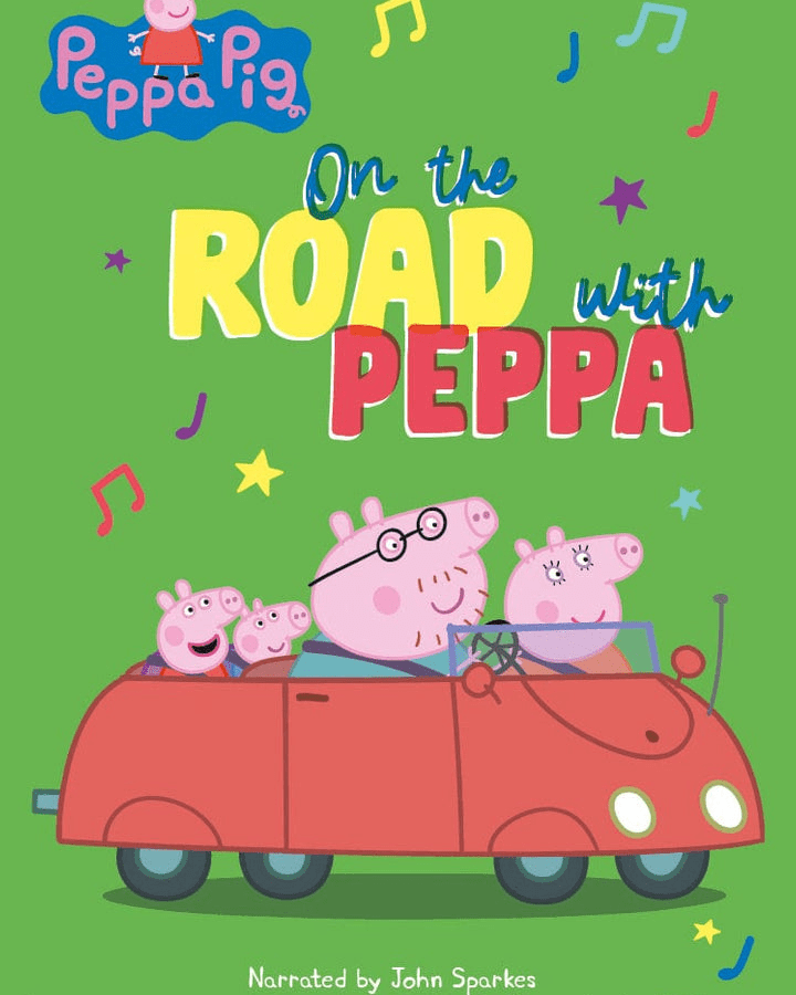 Tonies – Peppa Pig : On the Road with Peppa – Figurine audio Tonie 3 ans+ (EN) -Jeux électroniques- Boutique LeoLudo-Tonies