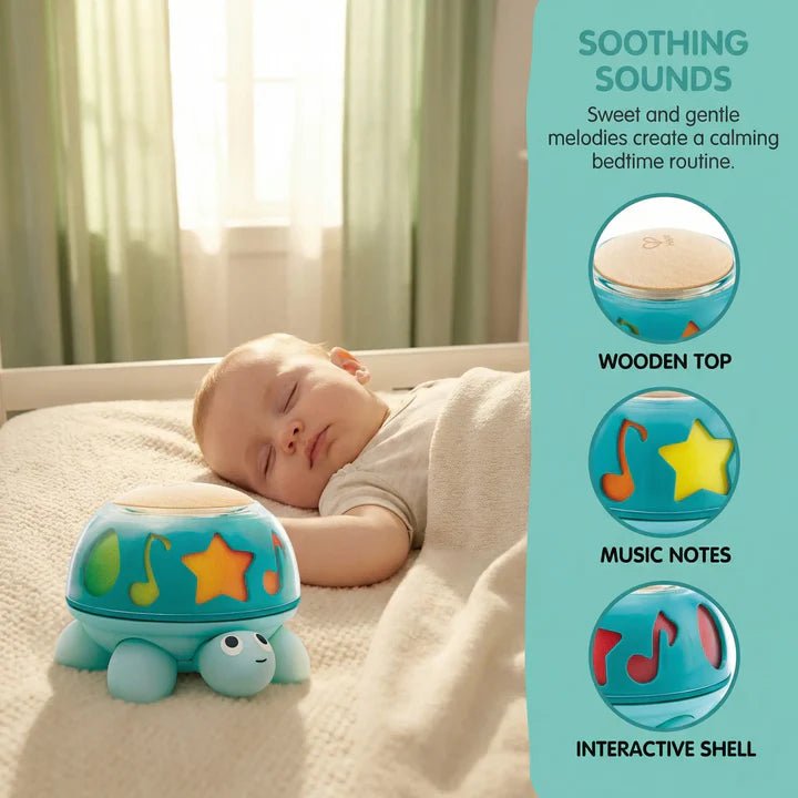 Tortue musicale « Twist & Tune » - Jouets d'éveil - Boutique LeoLudo - Hape