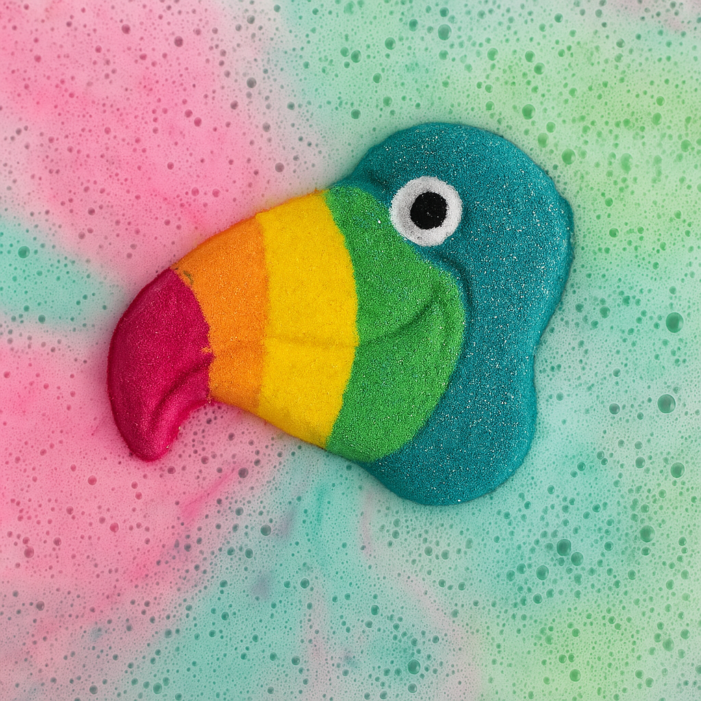 Bombe de bain surprise - Toucan Éclatant - Pour le bain - La Fabrik