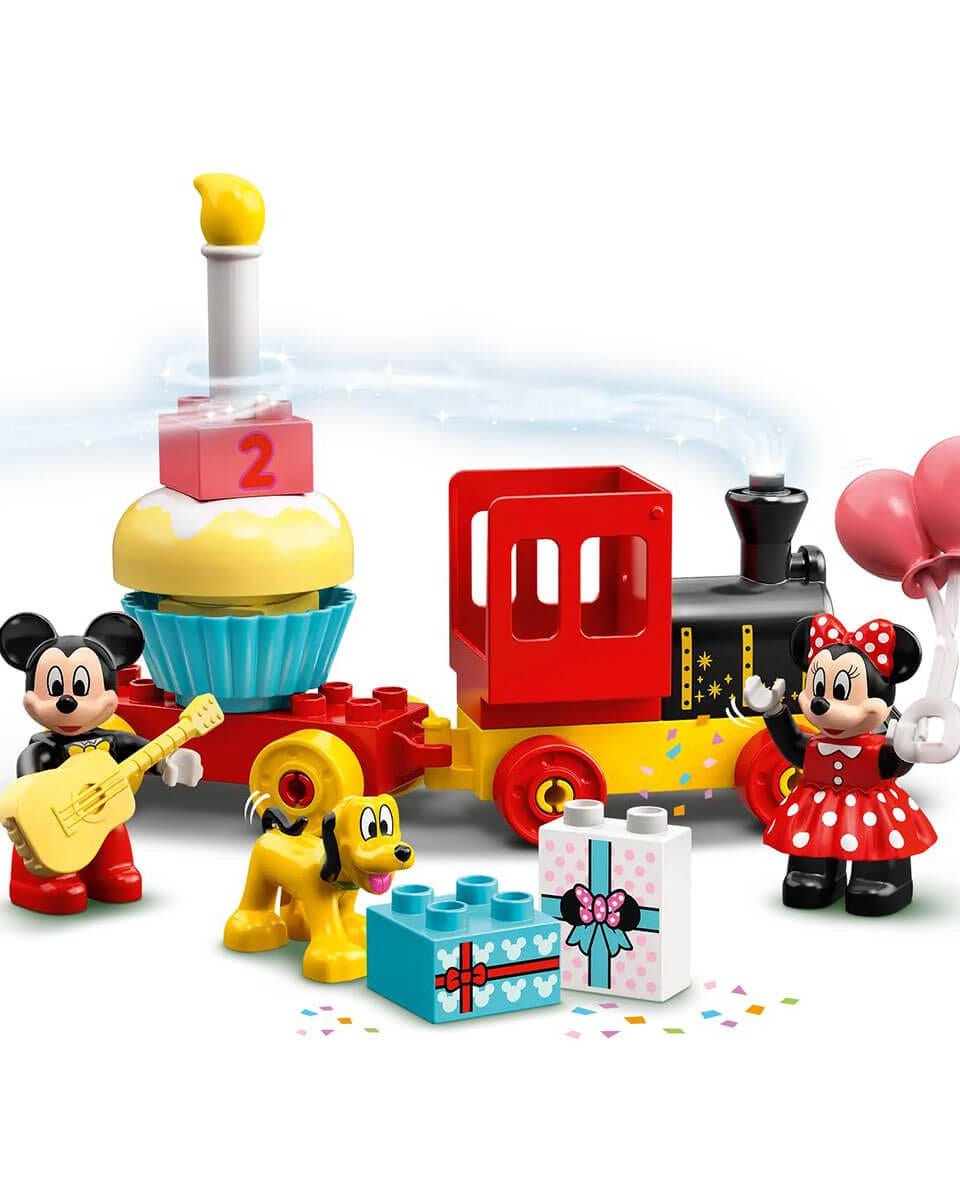 Train d'anniversaire Mickey & Minnie (22 pcs.) - Ensembles de jeu - Boutique LeoLudo - LEGO