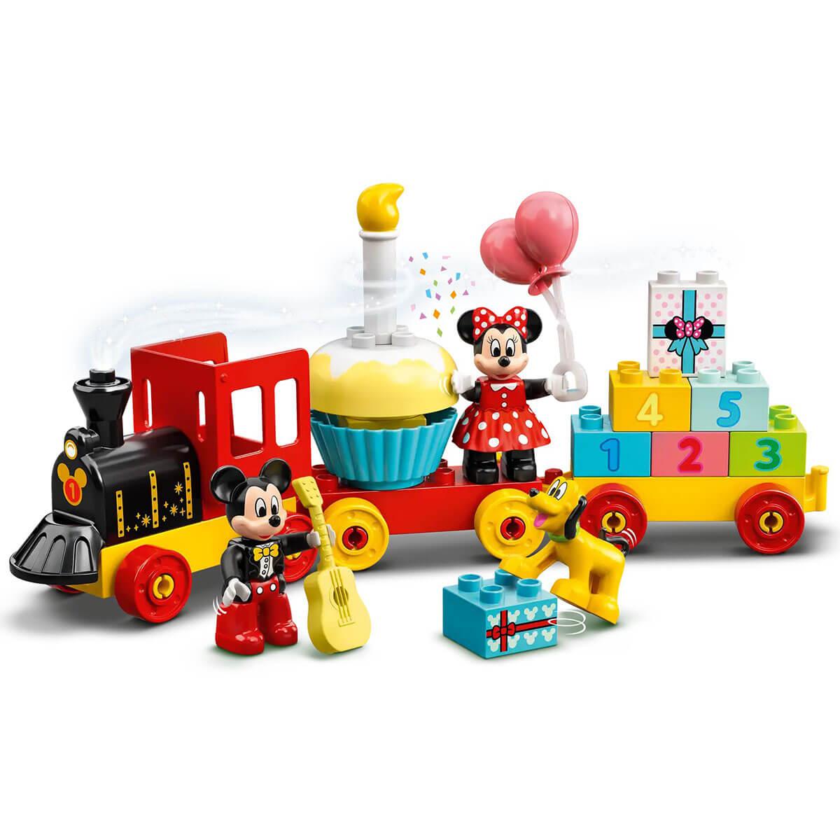 Train d'anniversaire Mickey & Minnie (22 pcs.) - Ensembles de jeu - Boutique LeoLudo - LEGO