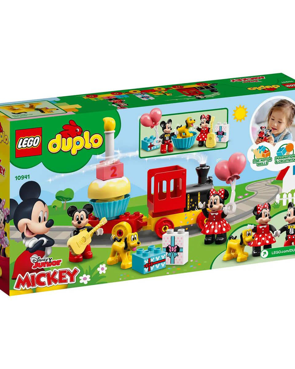 Train d'anniversaire Mickey & Minnie (22 pcs.) - Ensembles de jeu - Boutique LeoLudo - LEGO