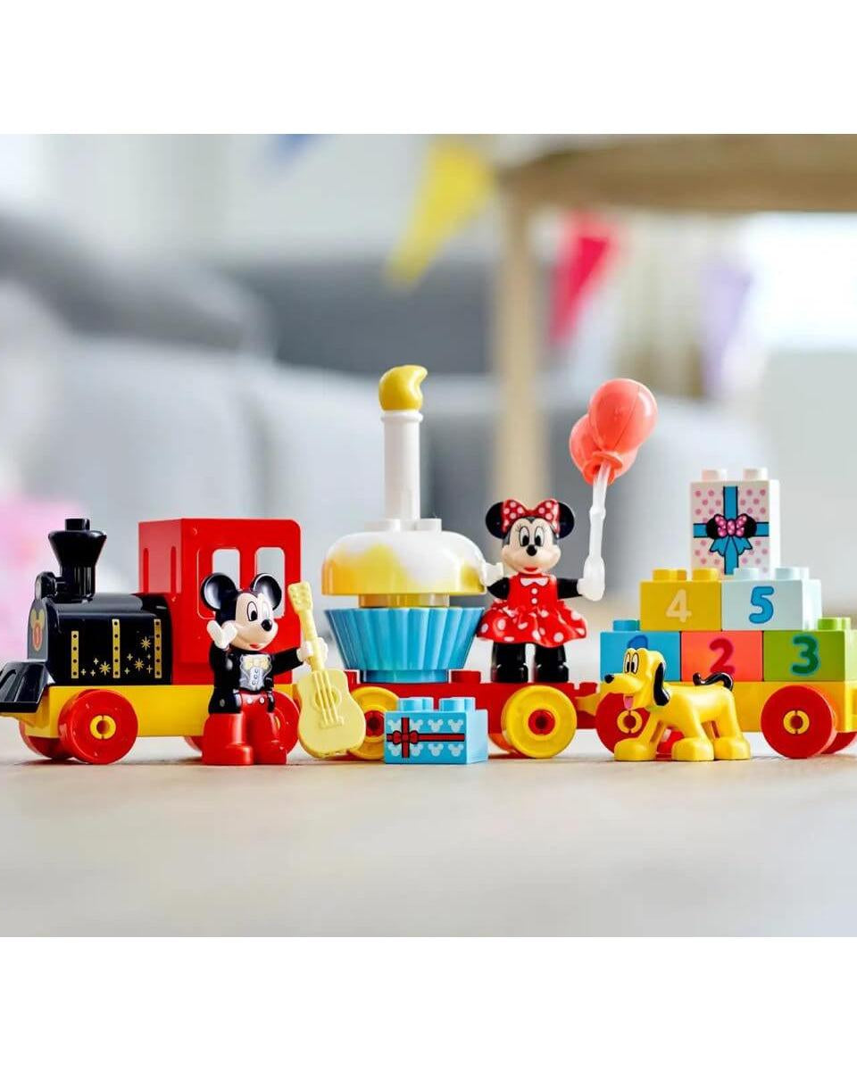Train d'anniversaire Mickey & Minnie (22 pcs.) - Ensembles de jeu - Boutique LeoLudo - LEGO
