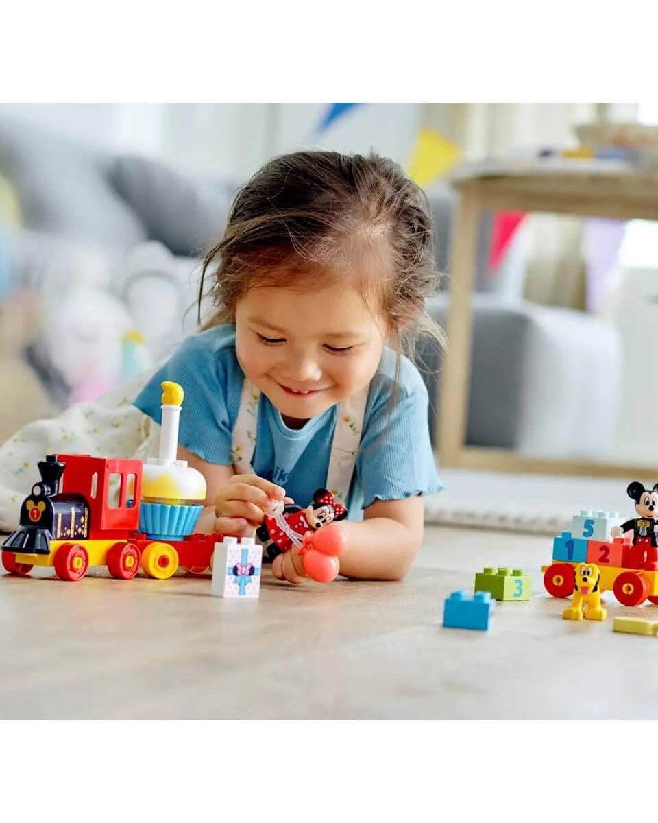Train d'anniversaire Mickey & Minnie (22 pcs.) - Ensembles de jeu - Boutique LeoLudo - LEGO
