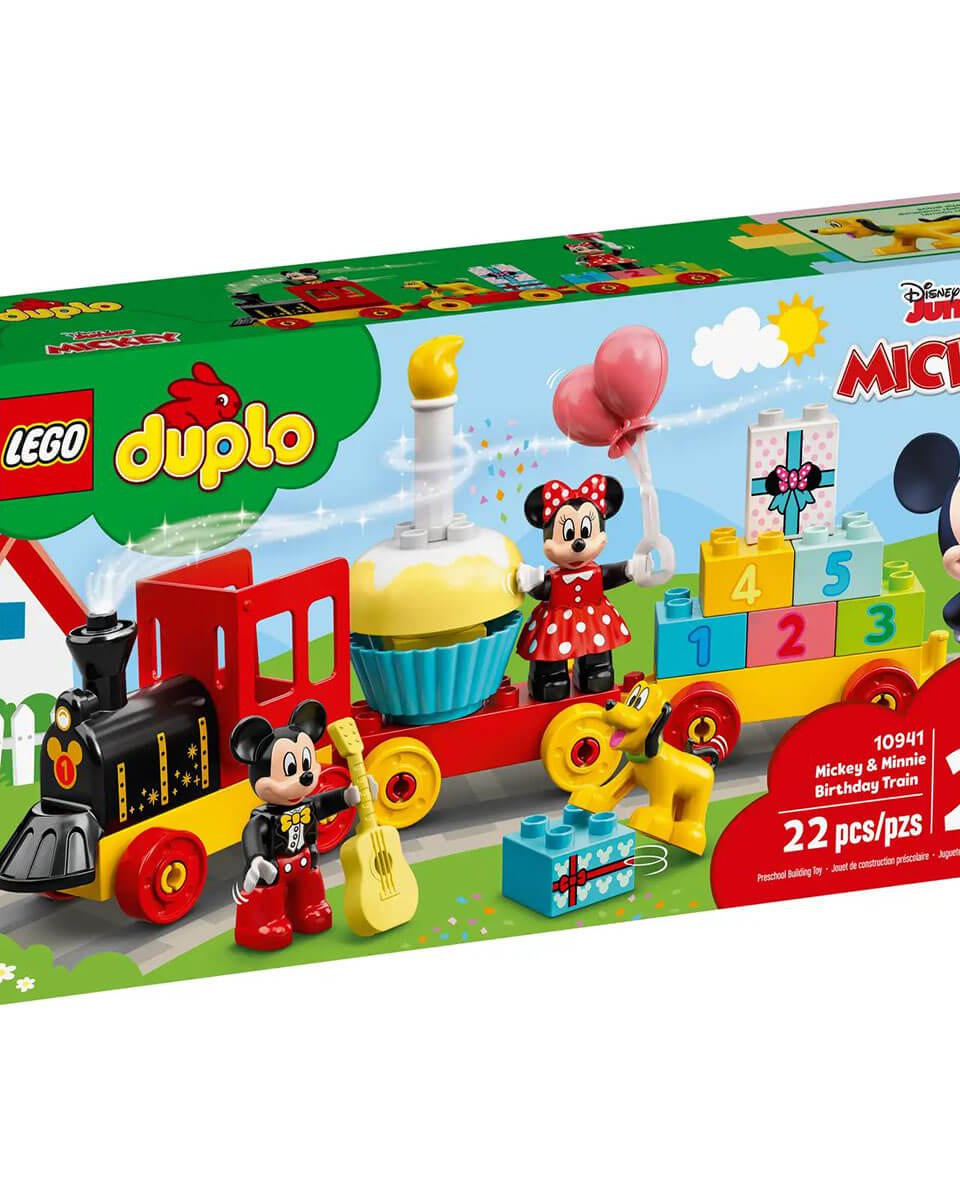 Train d'anniversaire Mickey & Minnie (22 pcs.) - Ensembles de jeu - Boutique LeoLudo - LEGO
