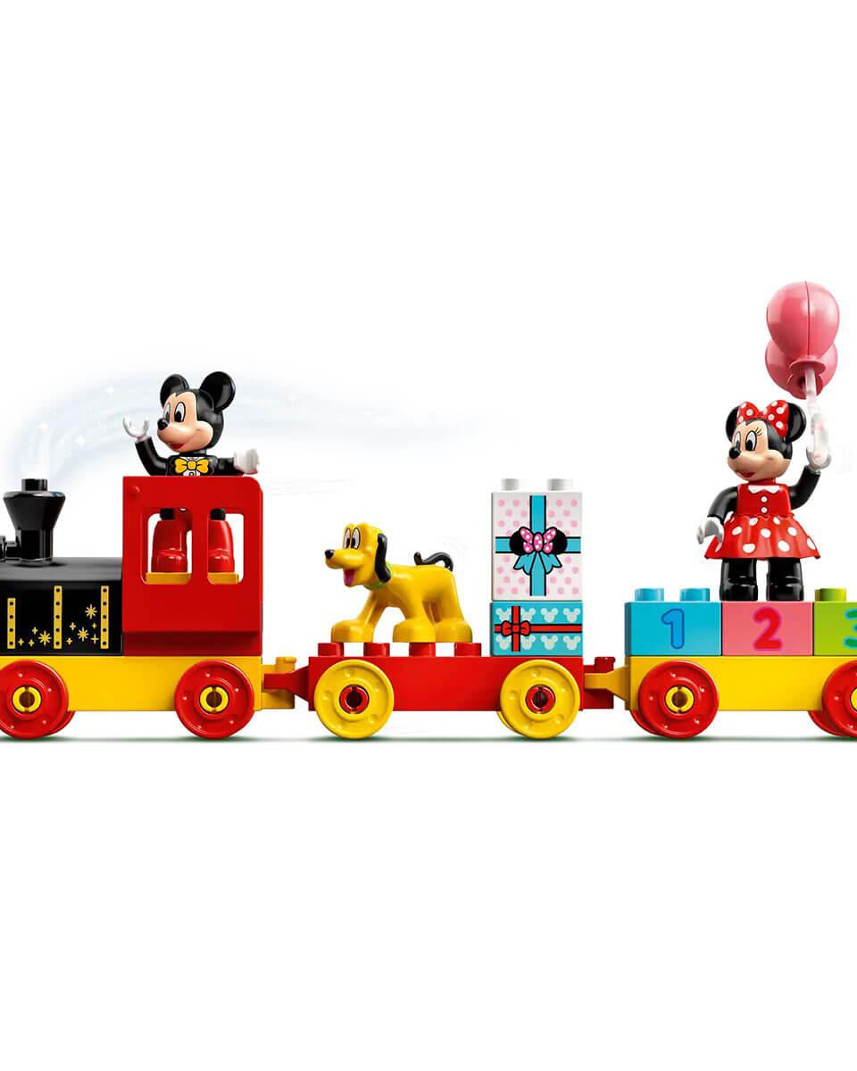 Train d'anniversaire Mickey & Minnie (22 pcs.) - Ensembles de jeu - Boutique LeoLudo - LEGO