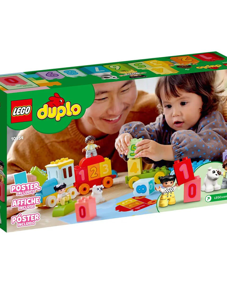 Train des chiffres - Apprends à compter (23 pcs.) - Jouets à trier & empiler - Boutique LeoLudo - LEGO