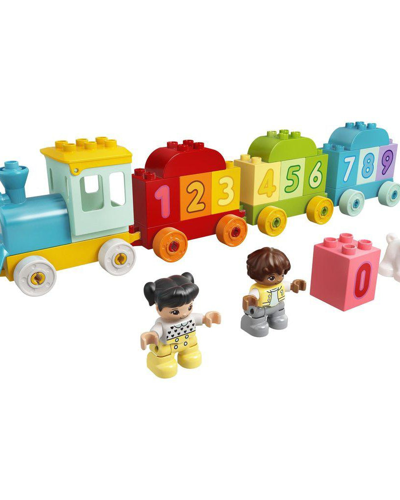 Train des chiffres - Apprends à compter (23 pcs.) - Jouets à trier & empiler - Boutique LeoLudo - LEGO