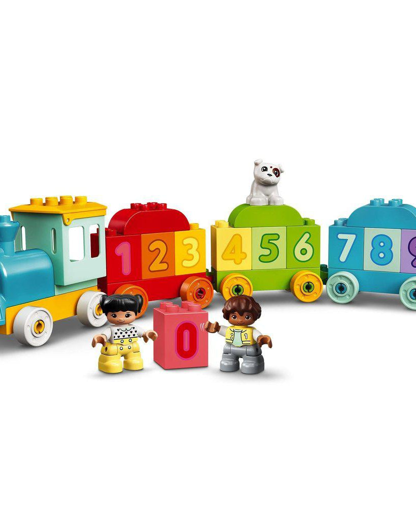 Train des chiffres - Apprends à compter (23 pcs.) - Jouets à trier & empiler - Boutique LeoLudo - LEGO
