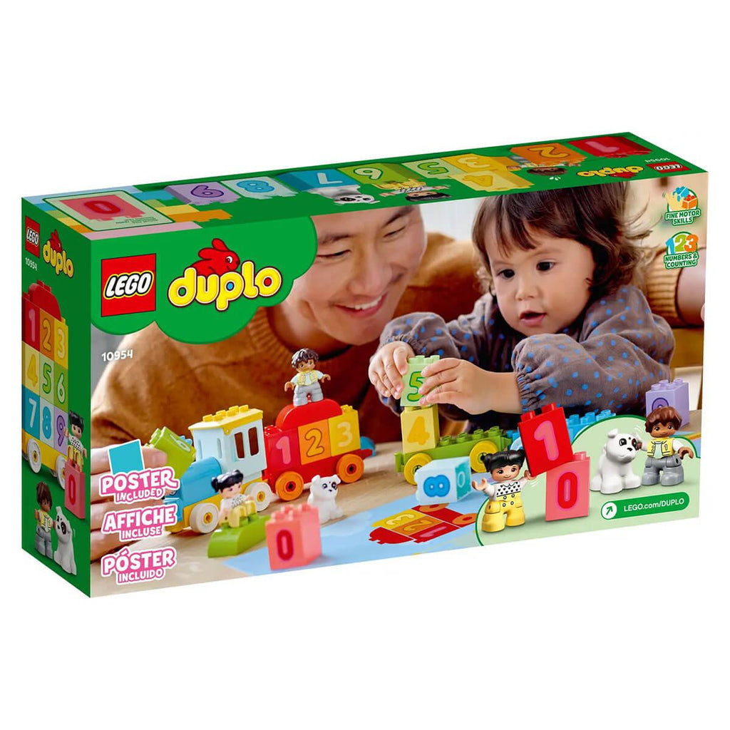 Train des chiffres - Apprends à compter (23 pcs.)-LEGO-Boutique LeoLudo