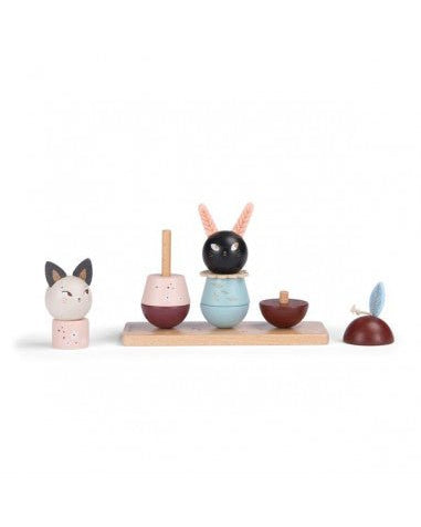 Trio à empiler - Après la pluie -Jouets à trier & empiler- Boutique LeoLudo-Moulin Roty