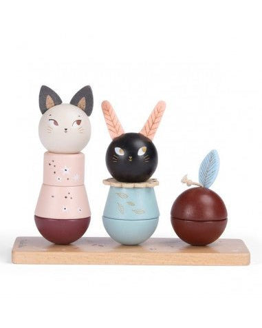 Trio à empiler - Après la pluie -Jouets à trier & empiler- Boutique LeoLudo-Moulin Roty