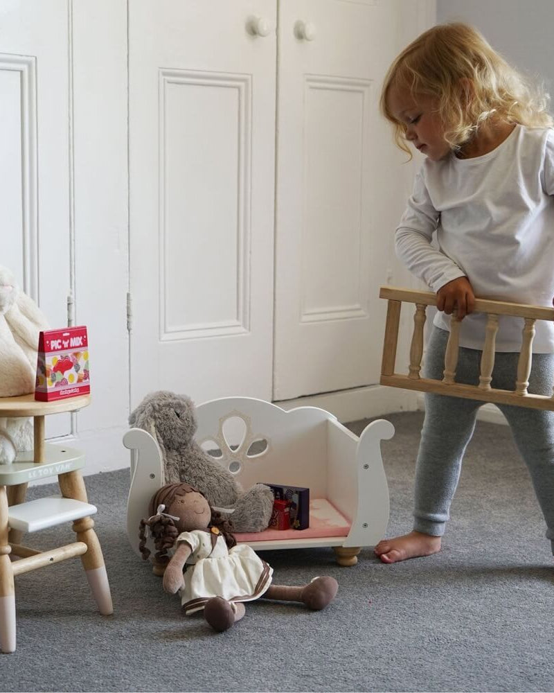 Trio meubles Toy Van + accessoires de soin de poupée 30 cm - Jouets d'imitation - Boutique LeoLudo - Le Toy Van
