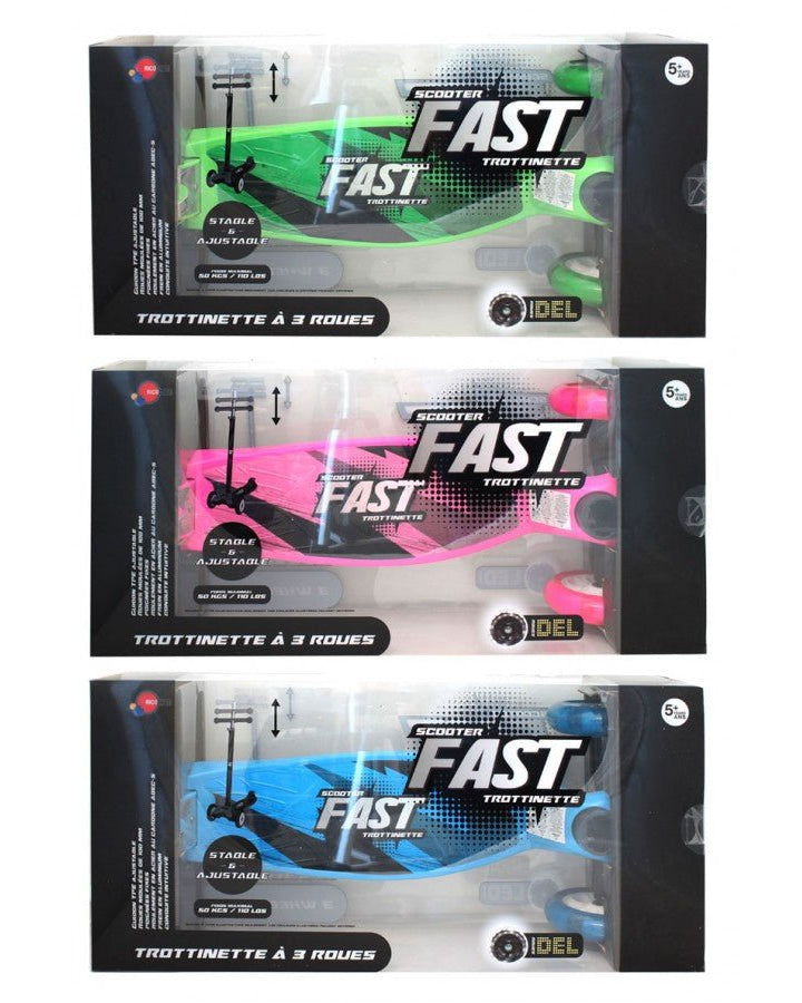 Trottinette à 3 roues Fast - Jeu actif - Boutique LeoLudo - Ricochet