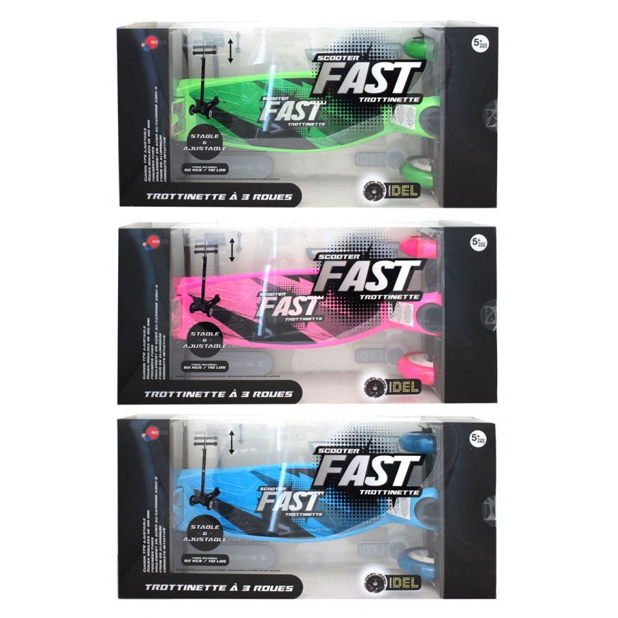 Trottinette à 3 roues Fast - Jeu actif - Boutique LeoLudo - Ricochet