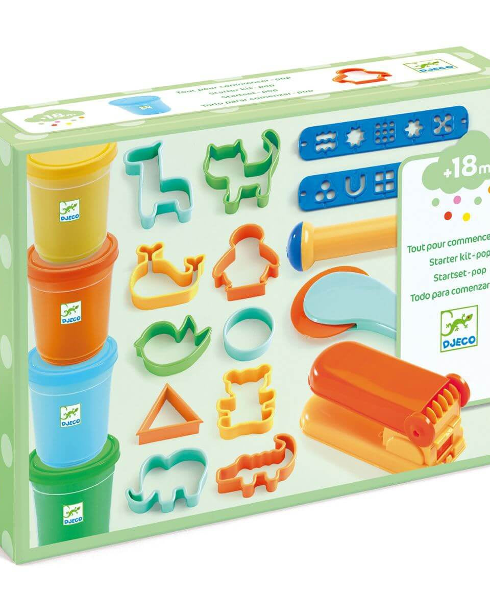 Trousse "tout pour commencer" pâte à modeler - Pâte à modeler - Boutique LeoLudo - Djeco