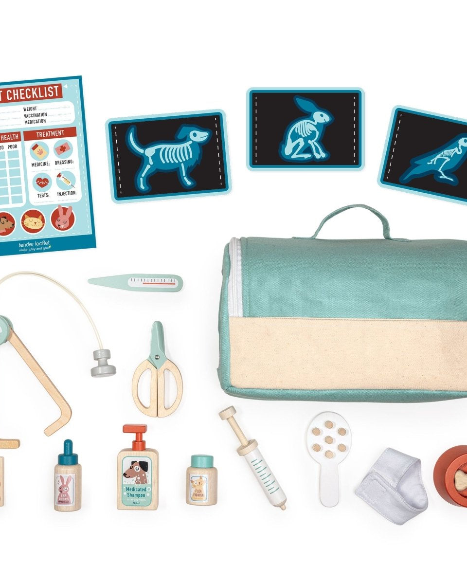 Trousse vétérinaire de sauvetage animalier -Jouets d'imitation- Boutique LeoLudo-Tender Leaf Toys