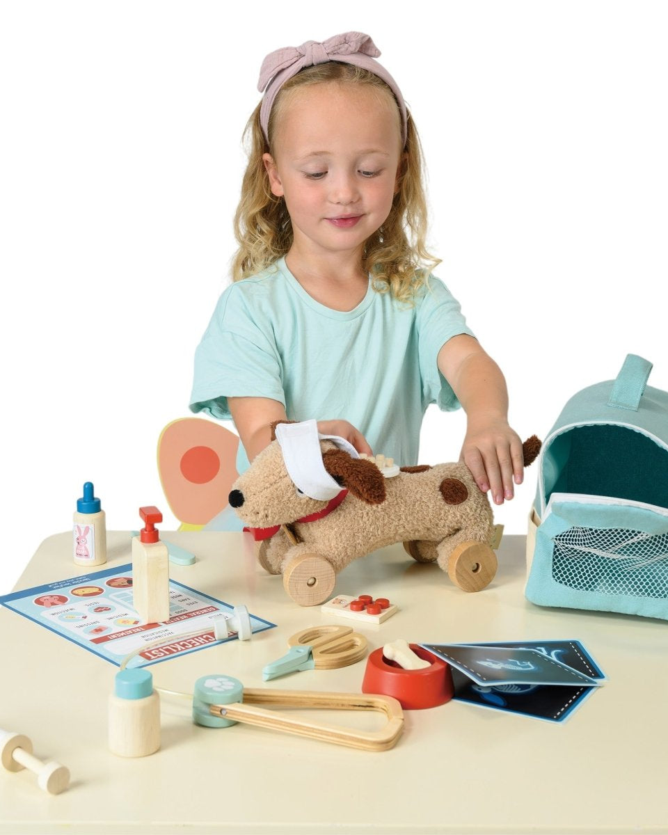 Trousse vétérinaire de sauvetage animalier -Jouets d'imitation- Boutique LeoLudo-Tender Leaf Toys