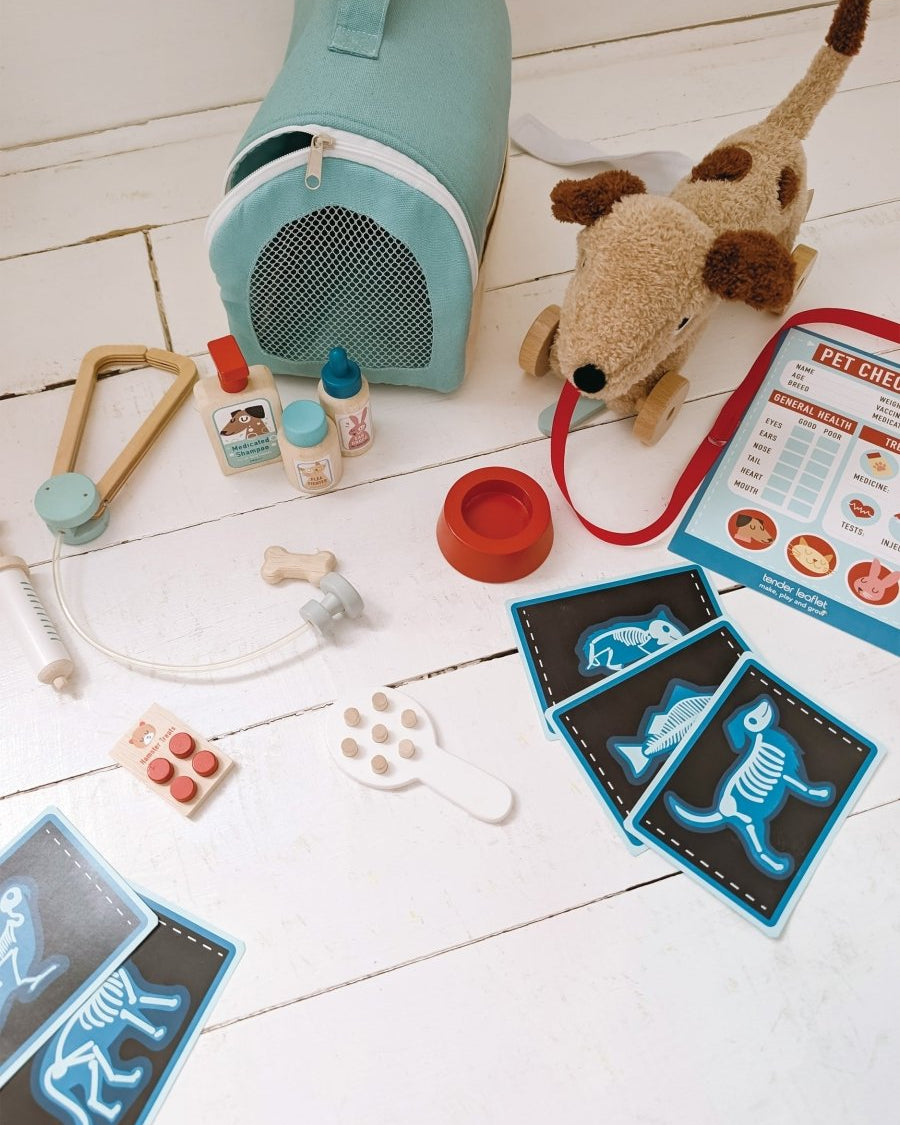 Trousse vétérinaire de sauvetage animalier -Jouets d'imitation- Boutique LeoLudo-Tender Leaf Toys