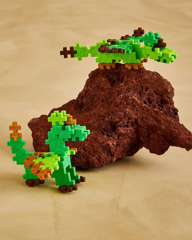 Tube Plus-Plus Mini – Dragons de la Terre (100 pièces) -Jeux de construction- Boutique LeoLudo-Plus-Plus