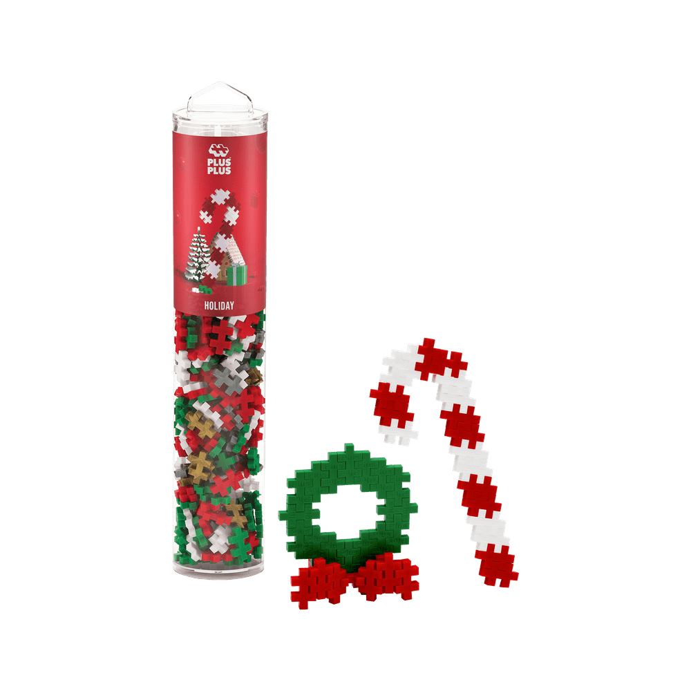 Tube Temps des Fêtes (240 pcs) -Jeux de construction- Boutique LeoLudo-Plus-Plus