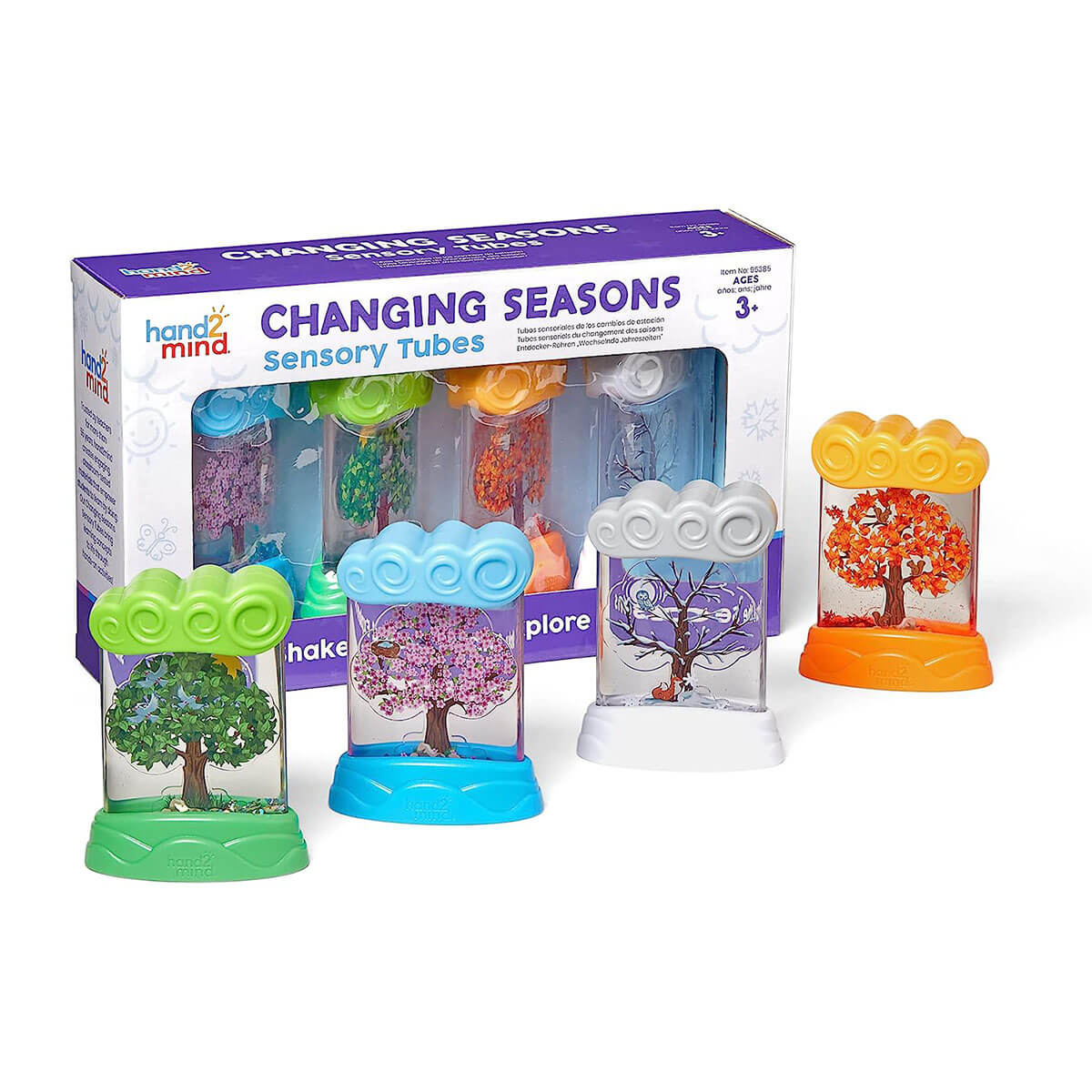 Tubes sensoriels des changements de saisons - Jeux éducatifs - Boutique LeoLudo - hand2mind