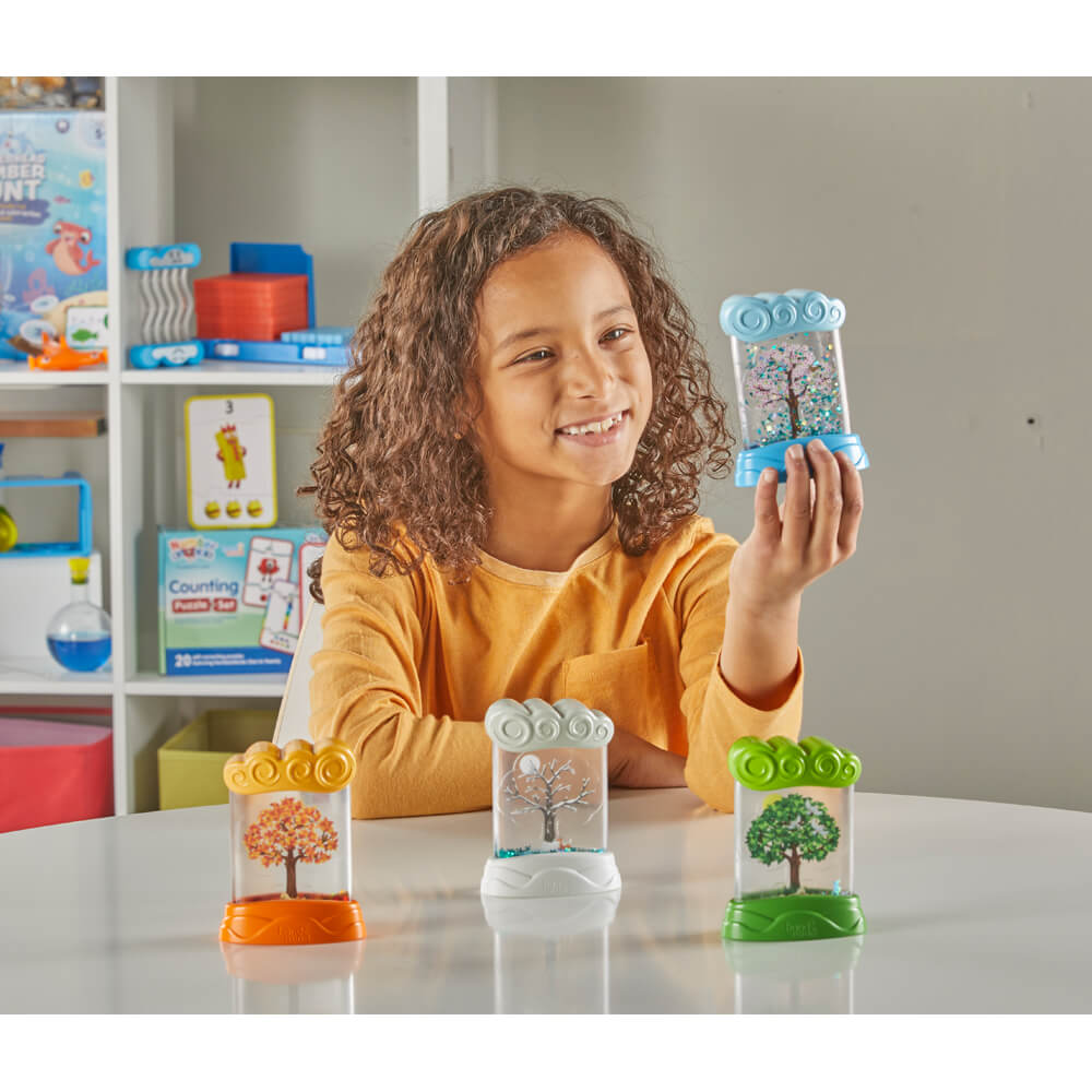 Tubes sensoriels des changements de saisons - Jeux éducatifs - Boutique LeoLudo - hand2mind