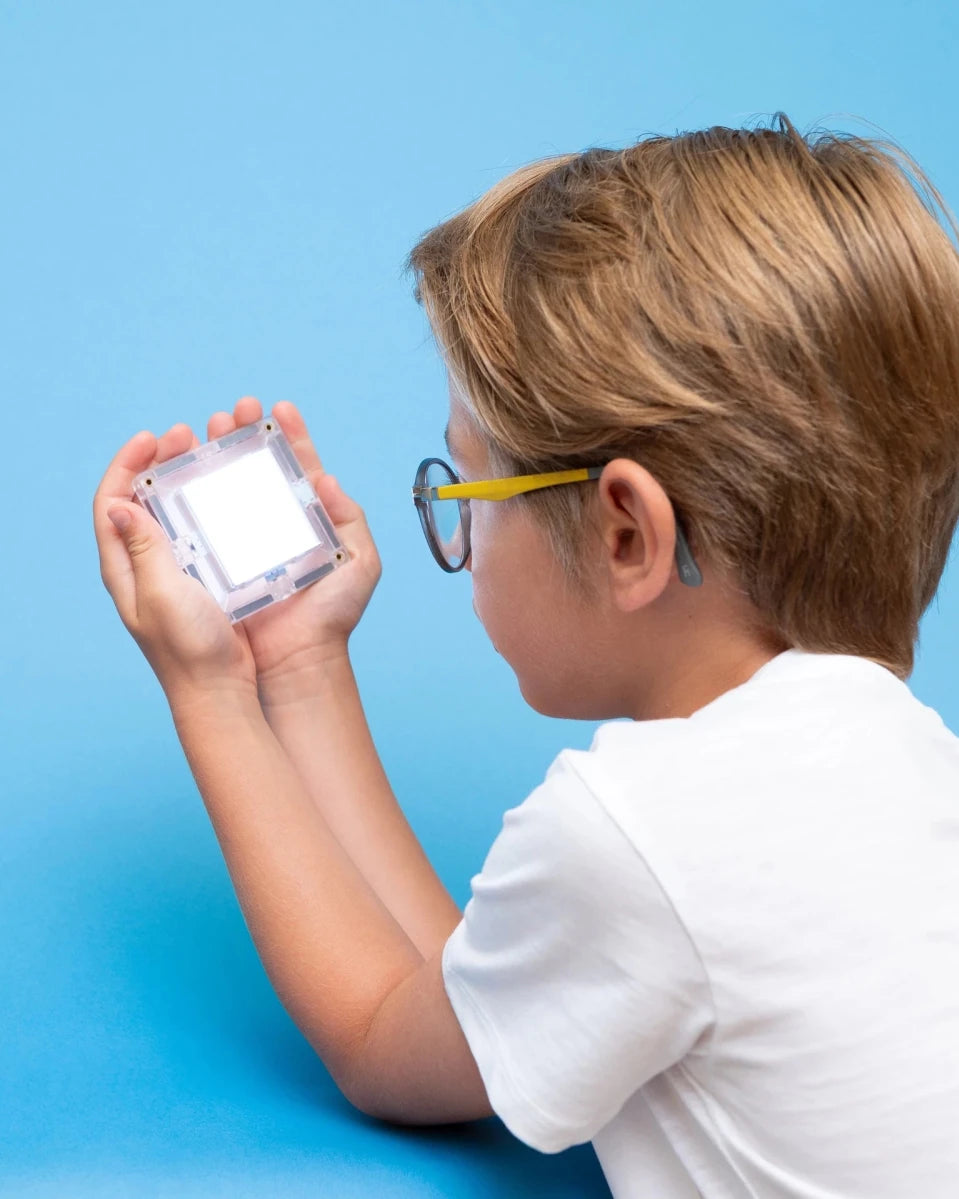 Tuiles magnétiques Connetix - Light Rocket Pack (30 pcs) -Jeux de construction- Boutique LeoLudo-Connetix