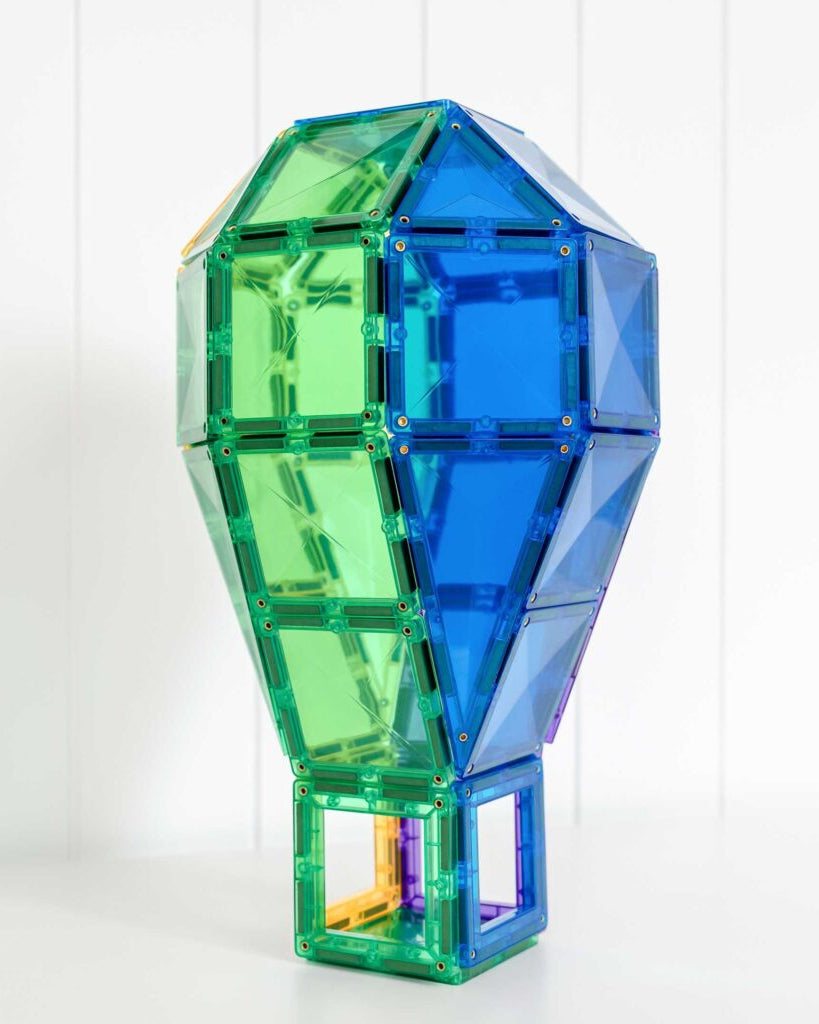 Tuiles magnétiques Rainbow Creative (102 pcs) - Jeux de construction - Boutique LeoLudo - Connetix