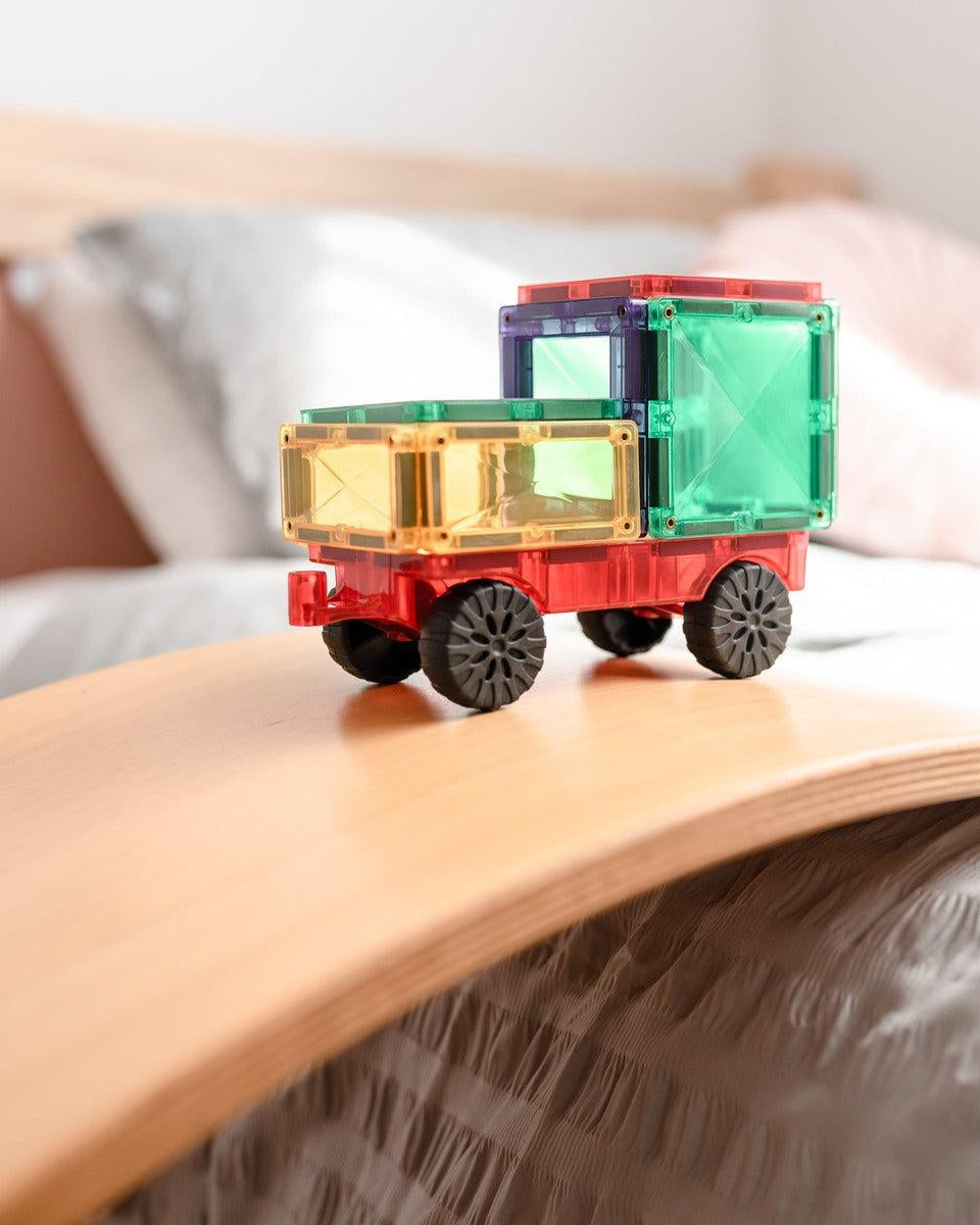 Tuiles magnétiques Rainbow Motion Pack (24 pcs) - Jeux de construction - Boutique LeoLudo - Connetix