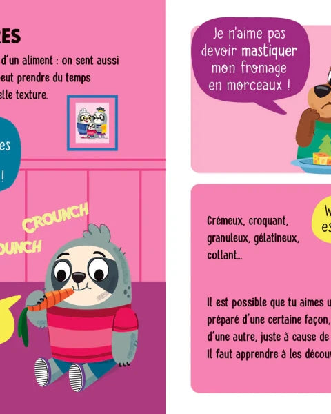 Un pas à la fois : La nourriture - Livres - Boutique LeoLudo - Petits Génies