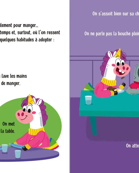 Un pas à la fois : La nourriture - Livres - Boutique LeoLudo - Petits Génies