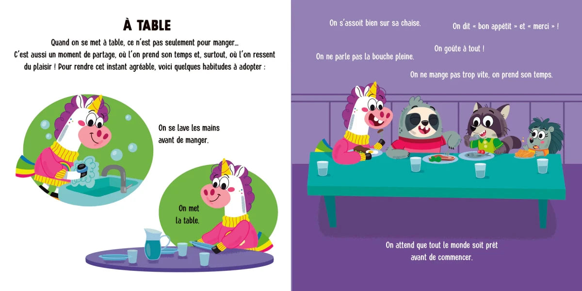 Un pas à la fois : La nourriture - Livres - Boutique LeoLudo - Petits Génies