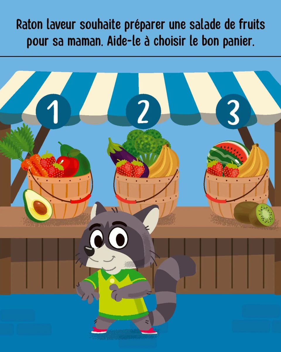 Un pas à la fois : La nourriture - Livres - Boutique LeoLudo - Petits Génies