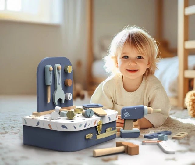 Valise d’outils en bois - Jouets d'imitation - Boutique LeoLudo - Speedy Monkey