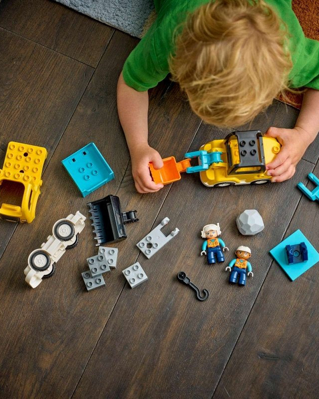 Véhicules de construction 3 - en - 1 – LEGO DUPLO (22 pcs) - Ensembles de jeu - Boutique LeoLudo - LEGO