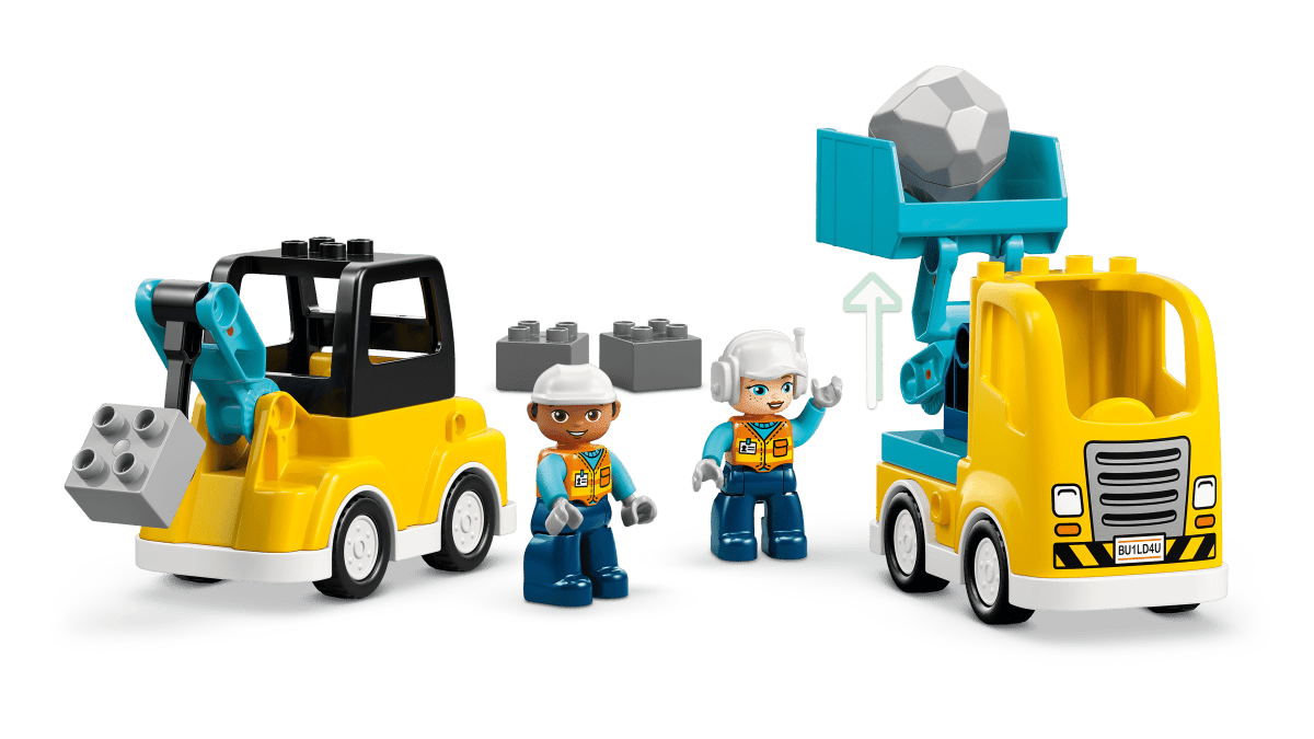 Véhicules de construction 3 - en - 1 – LEGO DUPLO (22 pcs) - Ensembles de jeu - Boutique LeoLudo - LEGO