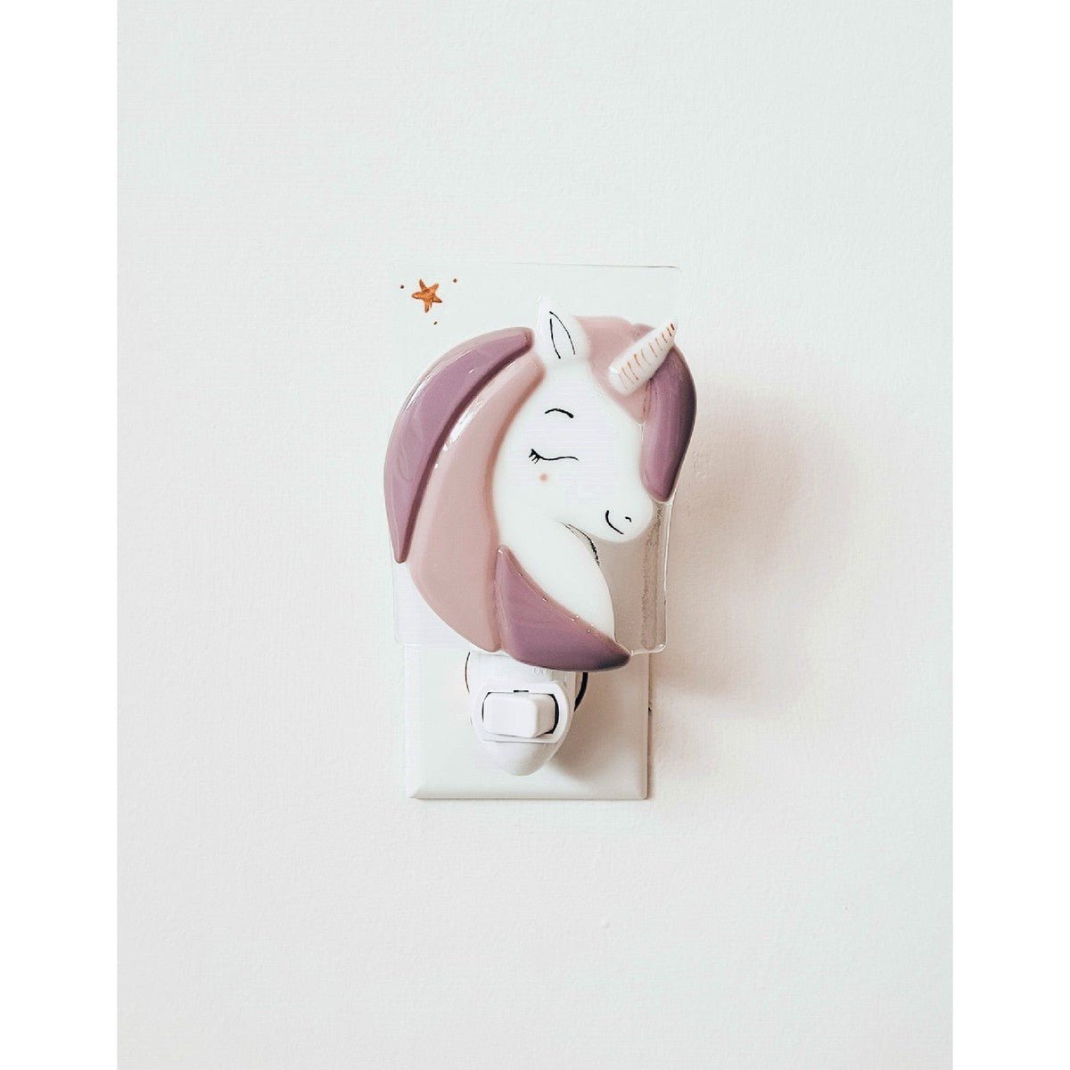 Veilleuse - Licorne Simone -Veilleuses- Boutique LeoLudo-Veille sur toi